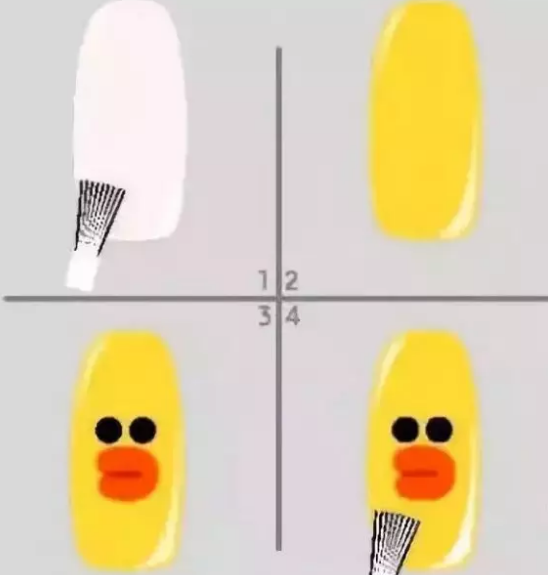 TOK LINE FRIENDS美甲教程，拿來(lái)即用，一看就會(huì)